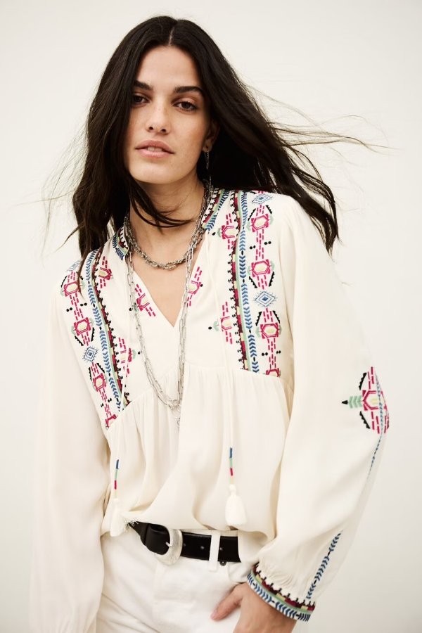  Tilt Blouse Off-White