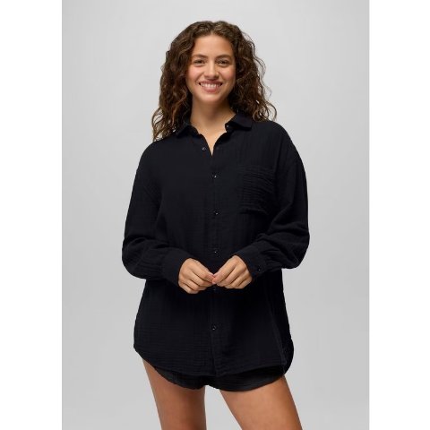 Hideaways Button Down Swim Top Women