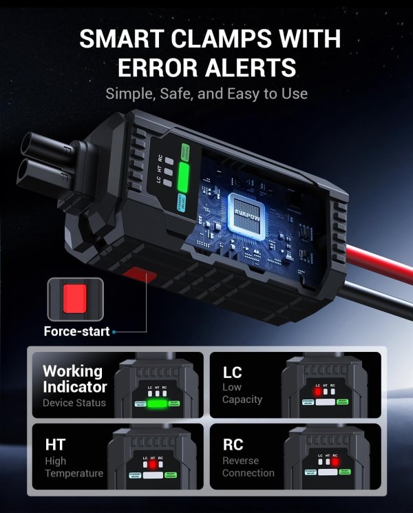 AVAPOW 6000A Portable Car Jump Starter 12V