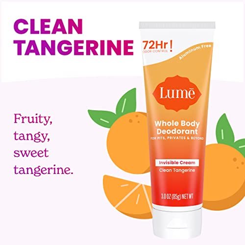 Lume Whole Body Deodorant Clean Tangerine 3.0oz