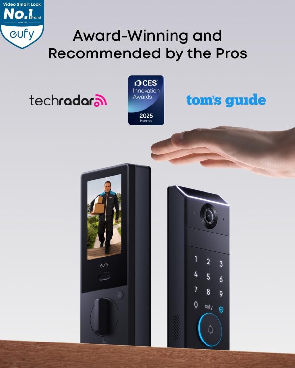 FamiLock S3 Max Smart Lock 2K Doorbell Camera 16GB