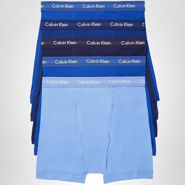 Calvin Klein Cotton Boxer Briefs 5-Pack
