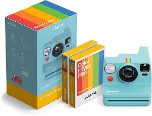 Polaroid Now+ 3rd Gen I-Type Instant Camera Arctic Blue 16 Photos