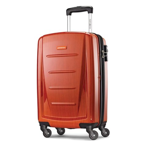 Winfield 2 Orange Hardside Luggage 20-Inch