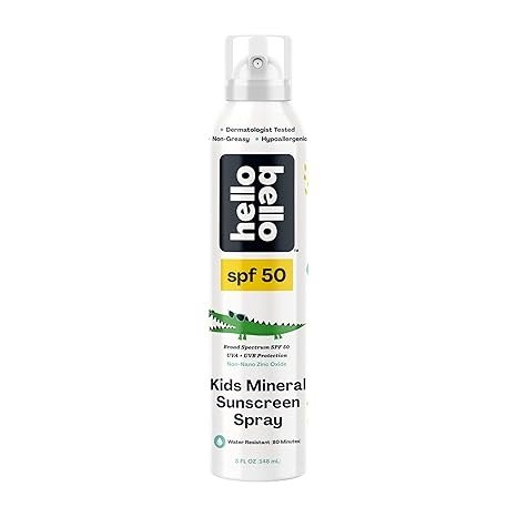 Hello Bello Kids Mineral Sunscreen Spray SPF 50 5 oz