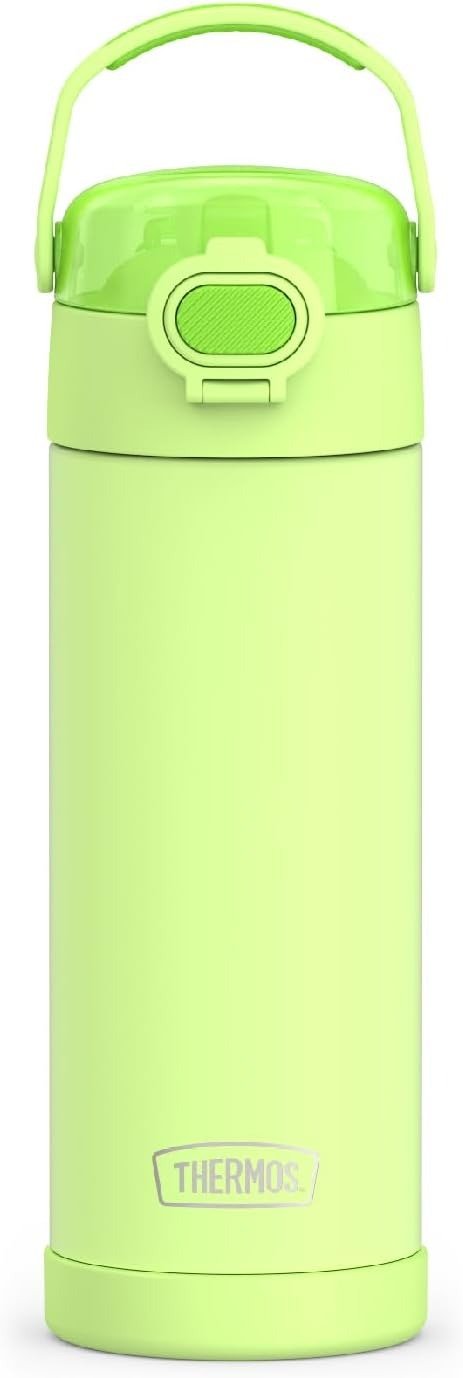 THERMOS FUNTAINER 不锈钢保温瓶 16盎司 荧光绿