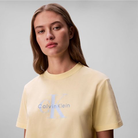 Calvin Klein 女款标志圆领T恤