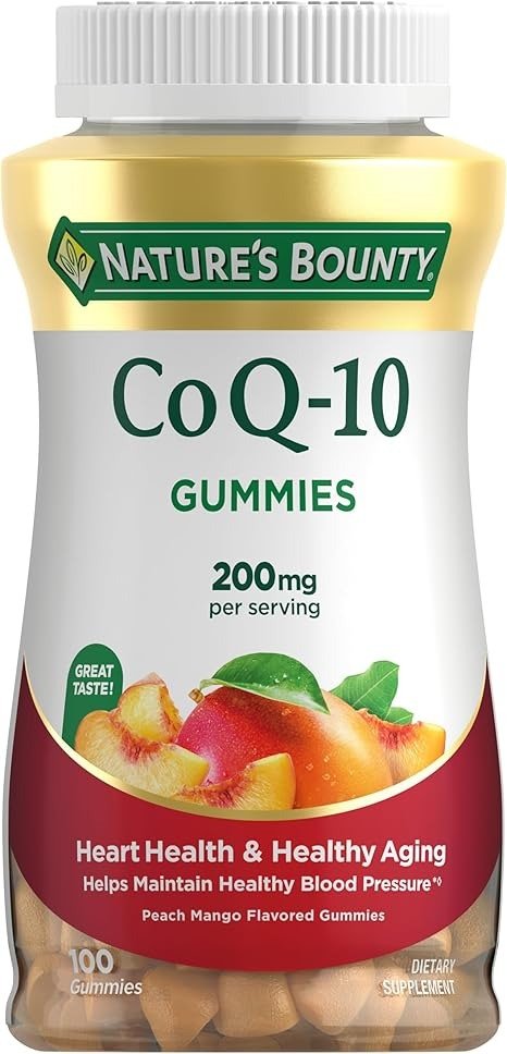 CoQ10 Gummies 200mg Peach Mango 100 Count