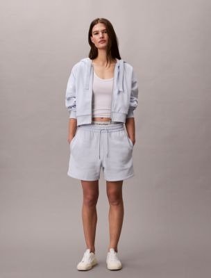 Logo Tape Fleece Shorts