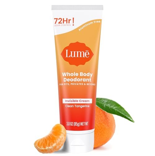 Lume Whole Body Deodorant Clean Tangerine 3.0oz