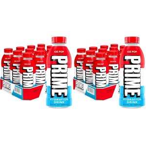 $31.96 Amazon.com : PRIME Hydration ICE POP | Sports Drinks | Electrolyte Enhanced for Ultimate Hydration-| 250mg BCAAs-| B Vitamins-| Antioxidants-| 2g Of Sugar-| 16.9 Fluid Ounce-|,(Pack of 24) :