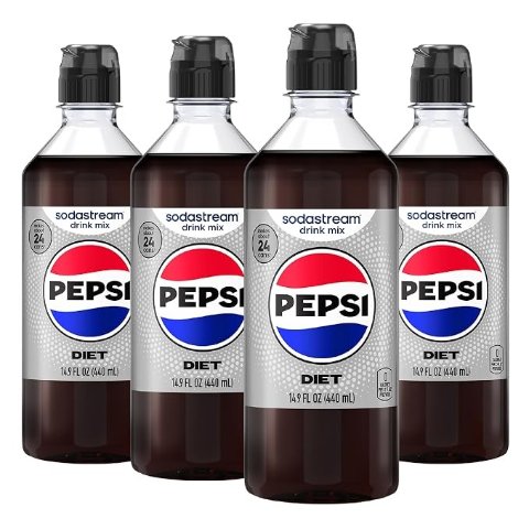  Diet Pepsi 汽水糖浆 4瓶