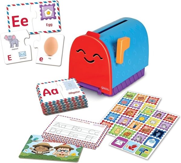 Learning Resources Alphabet Learning Mailbox Toddler Toy