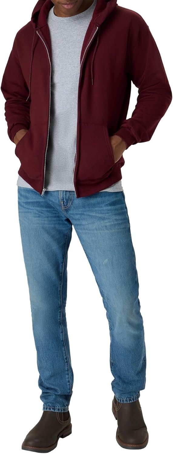 Hanes Men's Hooded Zip-up Sweatshirt