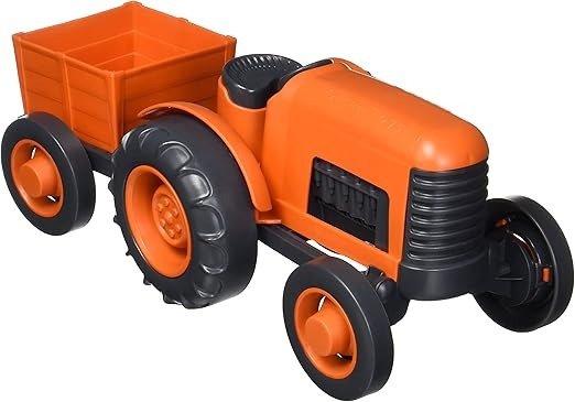 Green Toys Tractor Orange