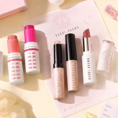 7.5折送正装橘子霜+卸妆油Bobbi Brown 彩妆区7.5折 收甜心彩妆棒