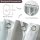 Gelbchu Grey Shower Curtain 72 x 72 Inches