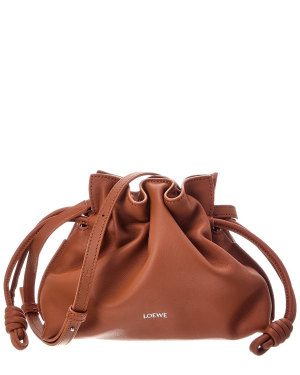 Flamenco Mini Leather Clutch