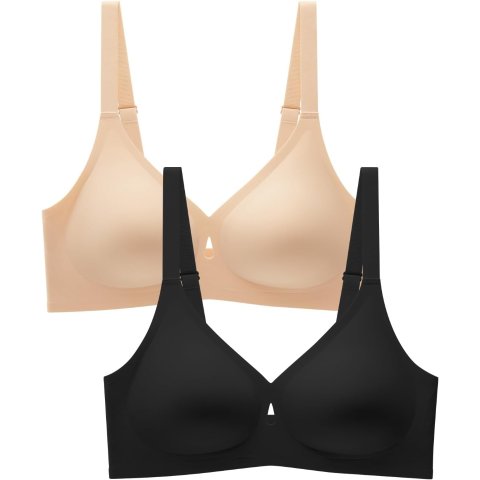 LUCKMEEY Wireless Seamless Women’s Bra