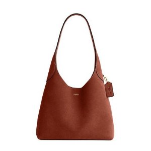 Coach Brooklyn 28 麂皮单肩包 