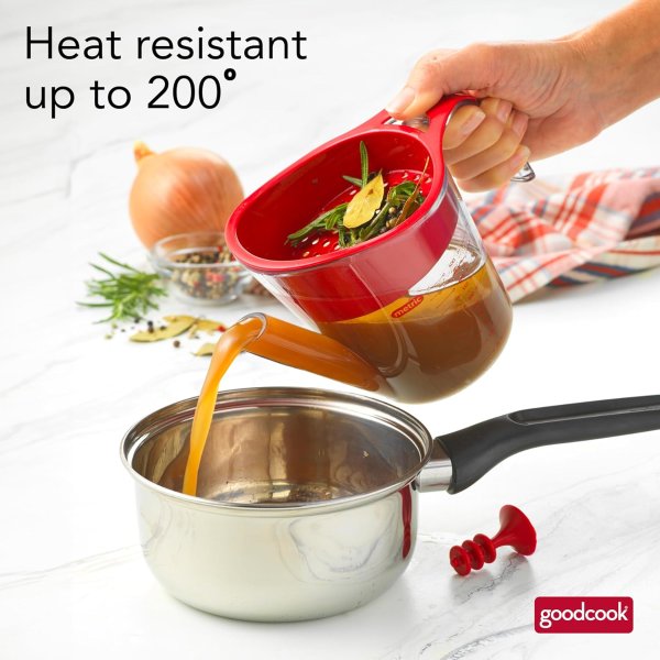 GoodCook Fat Separator 2-Cup Heat-Resistant