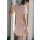  Light Pink Viscose Dress Flared Skirt