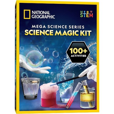 NATIONAL GEOGRAPHIC Science Magic Kit 100 Experiments