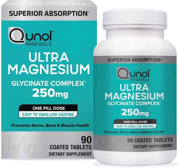 Magnesium Glycinate Complex 250mg 90 Tablets