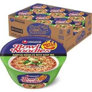 NONGSHIM 速食拉面碗 辣味 12碗