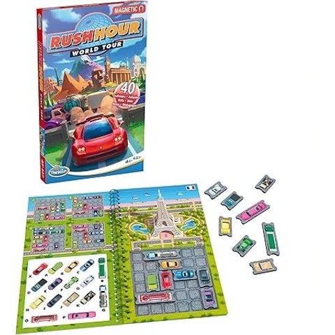  Rush Hour World Tour Magnetic Travel Puzzle