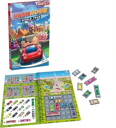  Rush Hour World Tour Magnetic Travel Puzzle