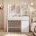 Vanity Desk URDT632WB02S Cloud White 43.3-Inch