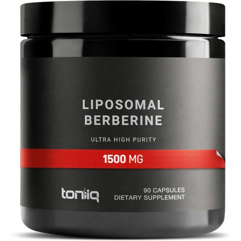 Toniiq LipoAvail Liposomal Berberine 1500mg 90 Capsules