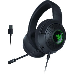 Razer Kraken V3 X 有线游戏耳机 黑色