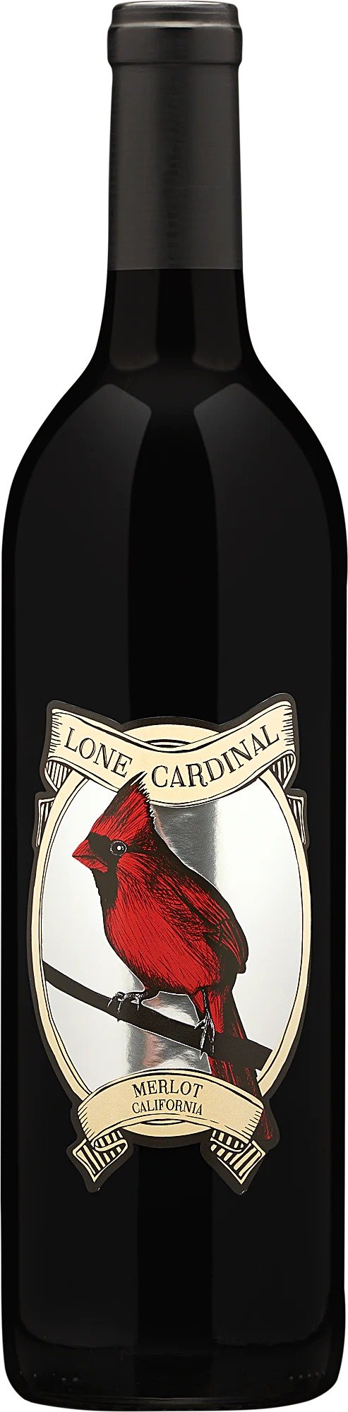 Lone Cardinal 梅洛红葡萄酒 2022