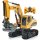 ID Gerilla RC Excavator Metal Shovel 680° Rotation