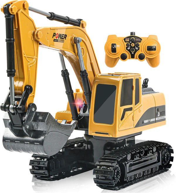 ID Gerilla RC Excavator Metal Shovel 680° Rotation
