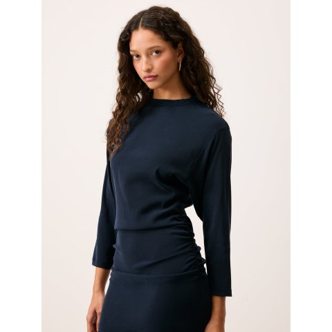 RoujeVALERIA Dress Navy Blue