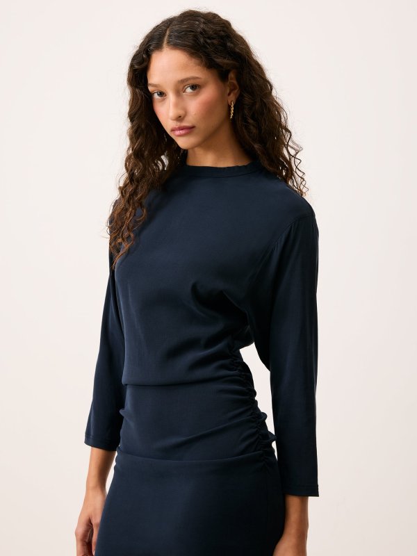 VALERIA Dress Navy Blue