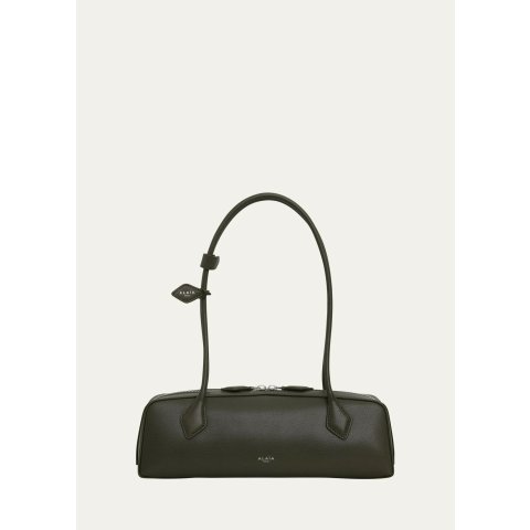 Le Teckel 中号山羊皮肩包