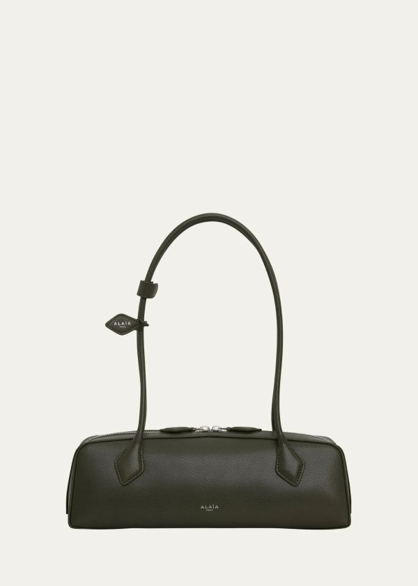 Le Teckel 中号山羊皮肩包