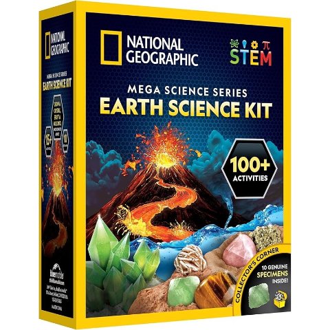 National Geographic Earth Science Kit 100 Experiments