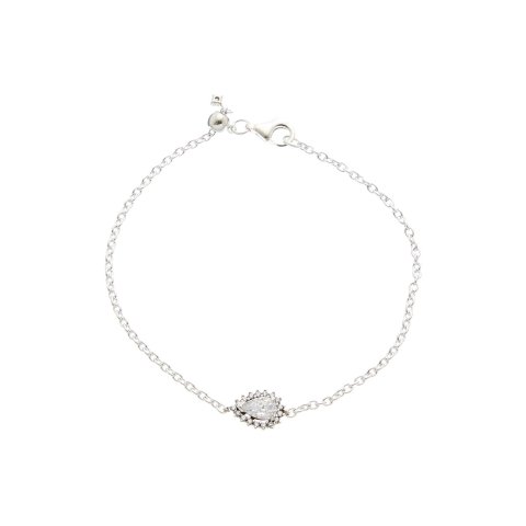 Timeless Silver CZ Bracelet