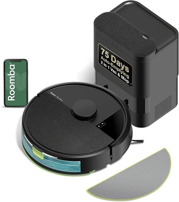 Roomba 105 Combo Robot Vacuum & Mop Auto-Empty