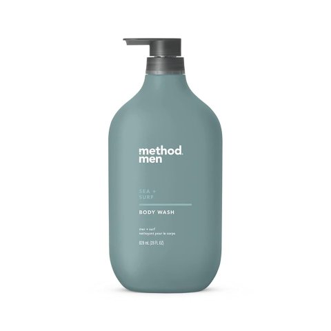 MethodS&S订阅 部分用户额外6折男士海洋气味沐浴露 828ml