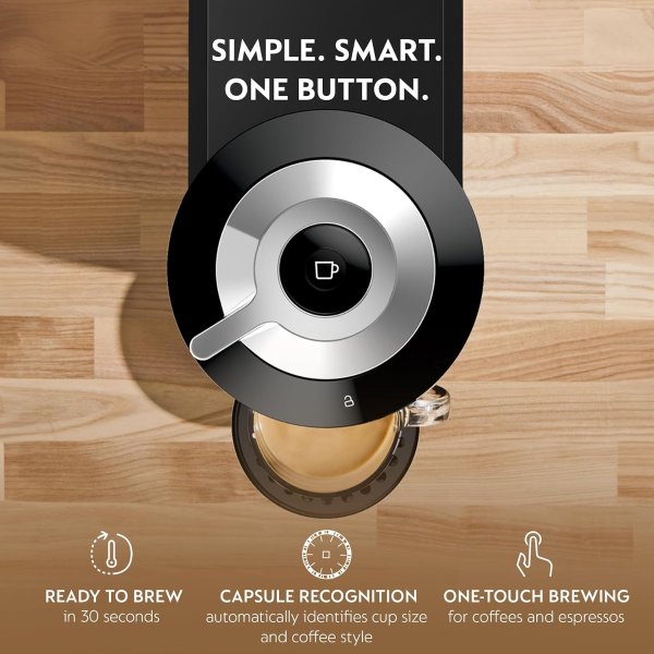 Nespresso Breville Vertuo Next 胶囊咖啡机带奶泡器