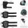 DaCool Kids Helmet Set Adjustable for Ages 3-10