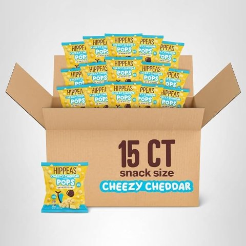  Pops Pea Protein Puffs Cheezy Does It 15 Bags