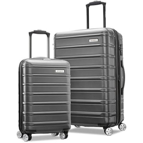  Omni 2 Hardside Luggage Solid Charcoal 19-Inch