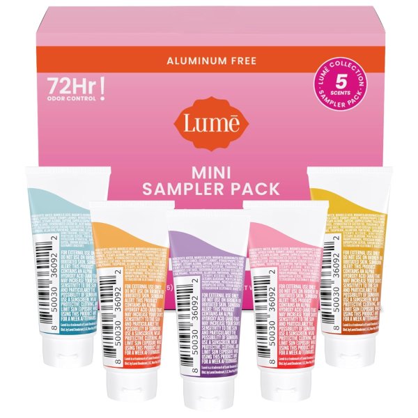 Lume 全身除臭膏 5支装 72小时